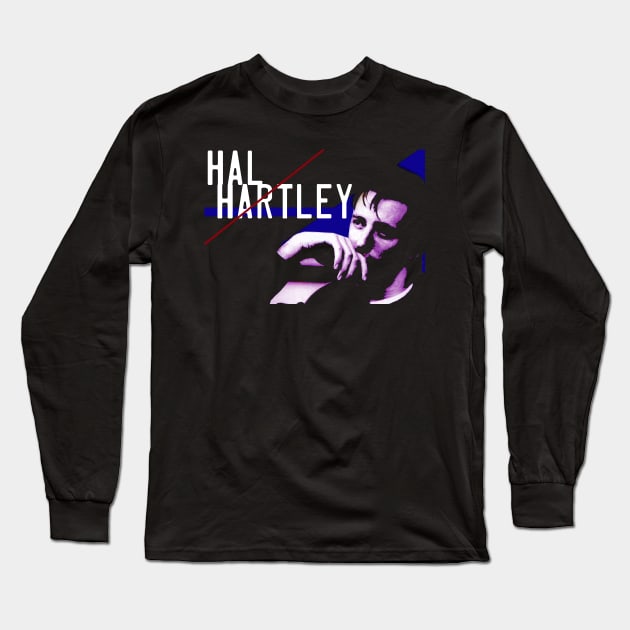 Hal Hartley Design Long Sleeve T-Shirt by HellwoodOutfitters